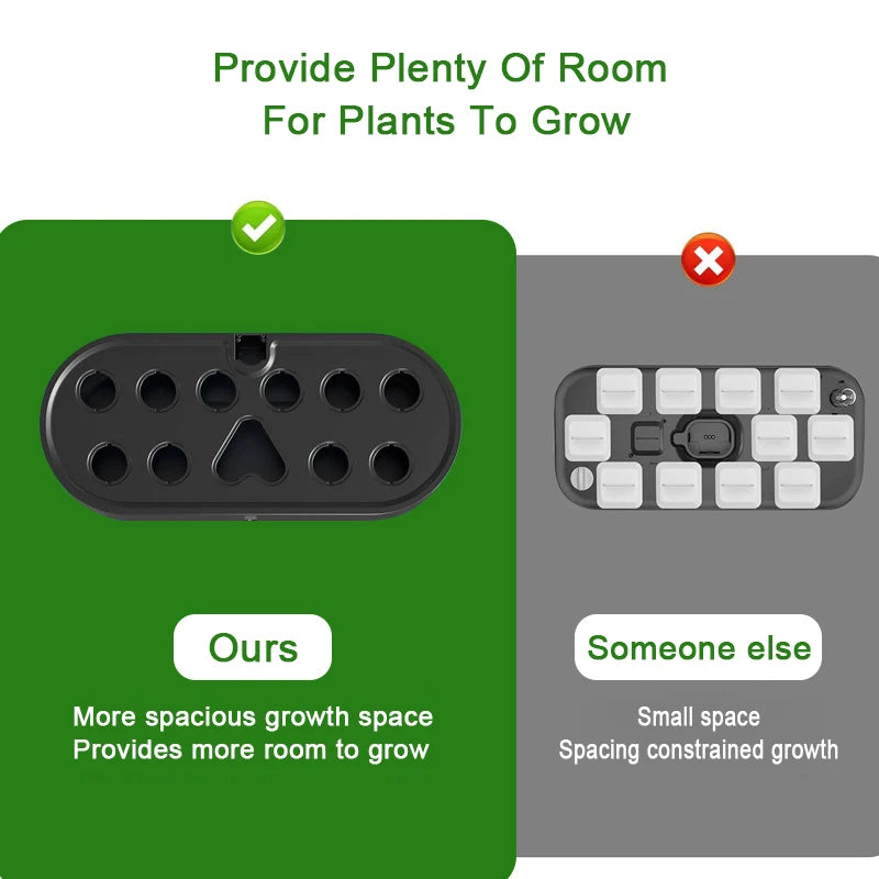 Hydroponics Growing System With 10 Pods